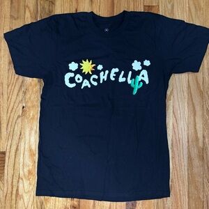 Coachella 2023 T-Shirt Black Unisex New Size Medium